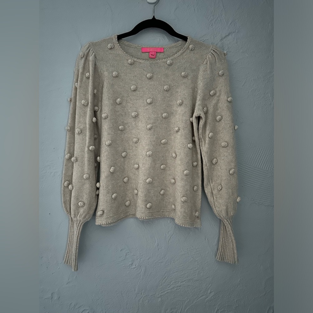 Lilly Pulitzer Beige Kippa Sweater - Picture 2 of 7